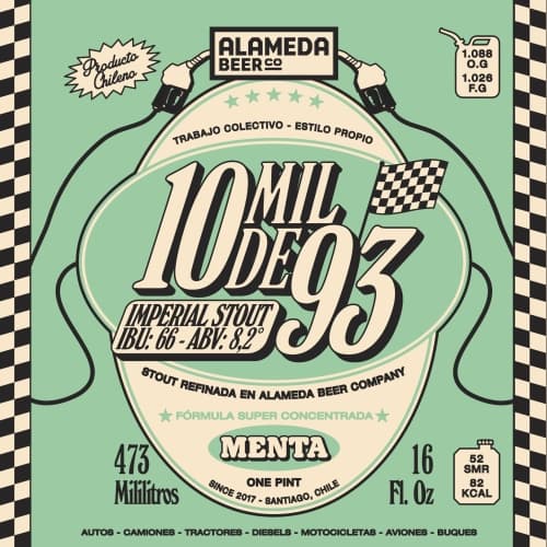 10mil De 93 (Menta)