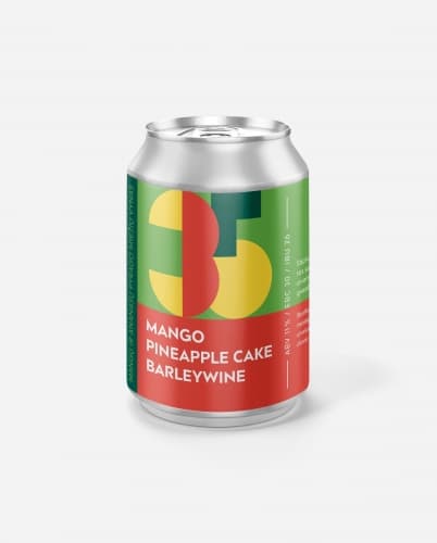 Mango Pineapple Cake Barleywine