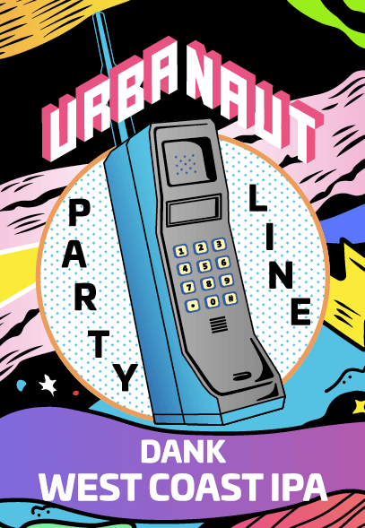 Dank West Coast IPA - PARTY LINE SERIES!