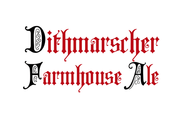 Dithmarscher Farmhouse Ale // Red Wine Barrel Aged Mixed Fermentation Saison