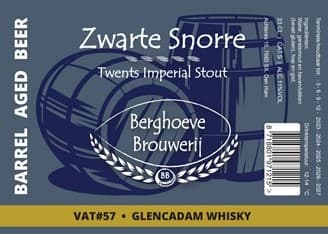 VAT#57 Zwarte Snorre Barrel Aged Glencadam Whisky