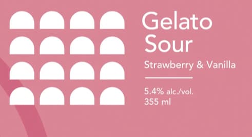 Gelato Sour (Strawberry & Vanilla)