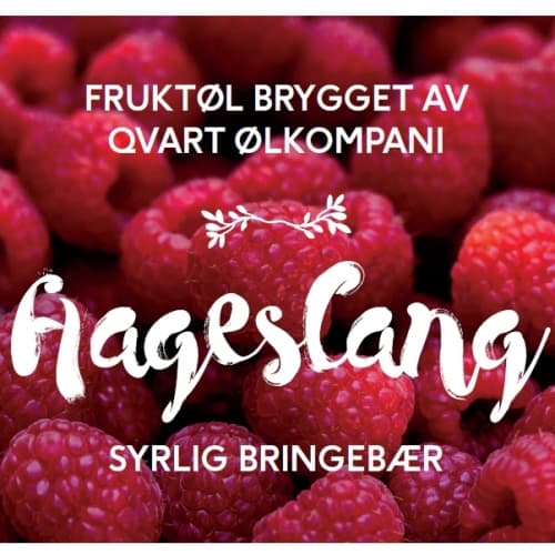 Hageslang Bringebær