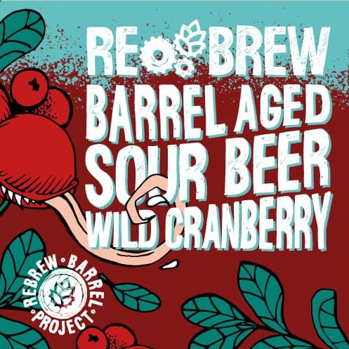 Wild Cranberry. Barrel Aged Sour Beer