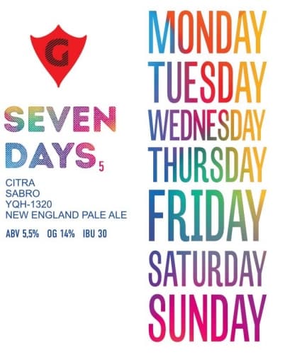 SEVEN DAYS 5 | citra • sabro • yqh-1320