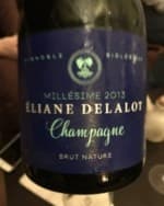Millésime Brut Nature Champagne