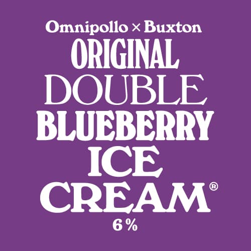 Original Double Blueberry Ice Cream