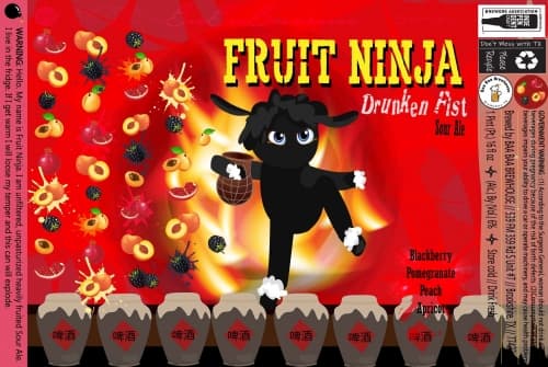 Fruit Ninja - Drunken Fist