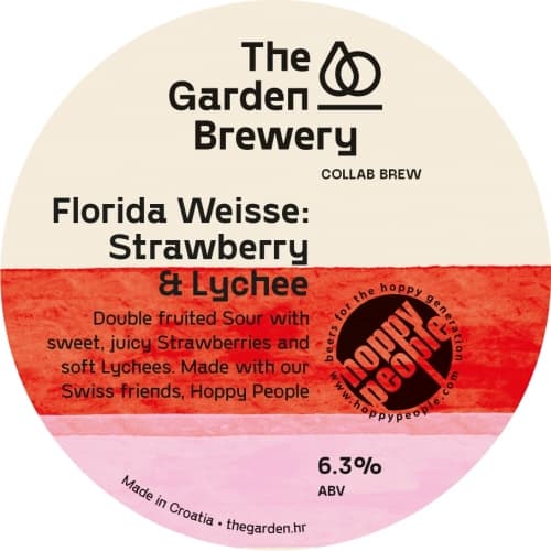 Florida Weisse: Strawberry & Lychee