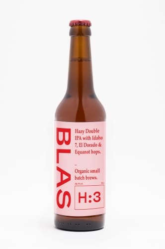 H:3 Hazy Double IPA with Idaho 7, El Dorado & Equanot hops.