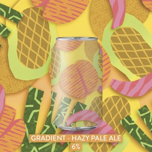 Gradient - Hazy Pale Ale - Mosaic X Motueka