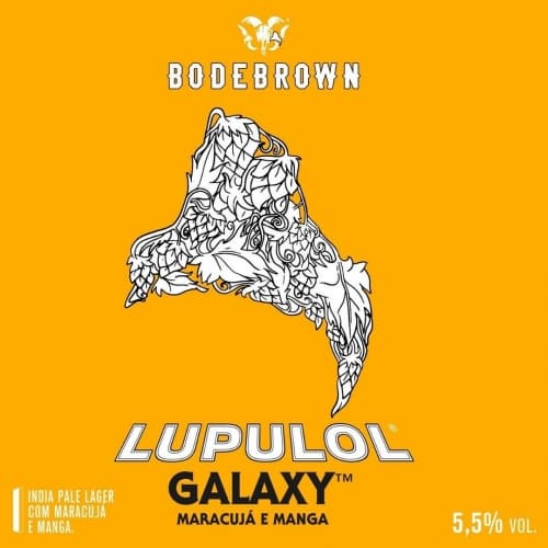 Bodebrown Lupulol Galaxy Maracujá e Manga