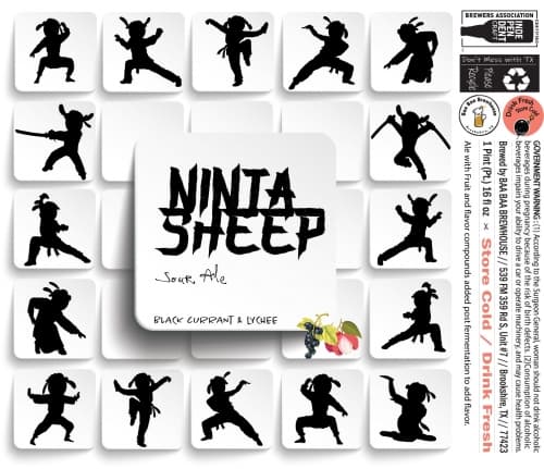 Ninja Sheep - Black Currant & Lychee