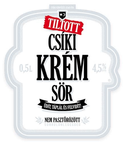 Csíki Krém Sör