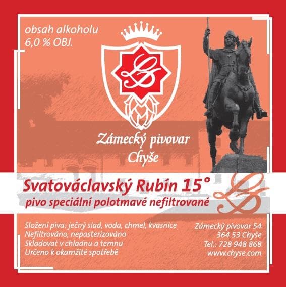 Svatováclavský Rubín 15°