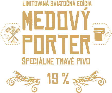 Zlatý Bažant Medový Porter