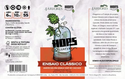 Ensaio Clássico Cascade