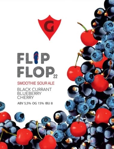 FLIP FLOP 22 | black currant • blueberry • cherry