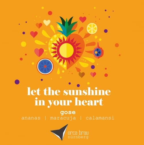 let the sunshine in your heart