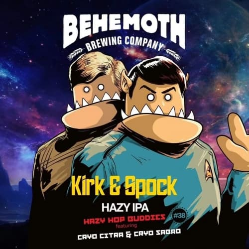 Kirk & Spock - Hazy Hop Buddies #38