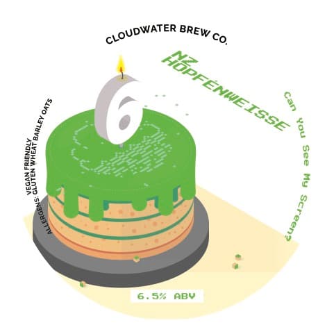 Can You See My Screen? (6th Birthday NZ Hopfenweisse)