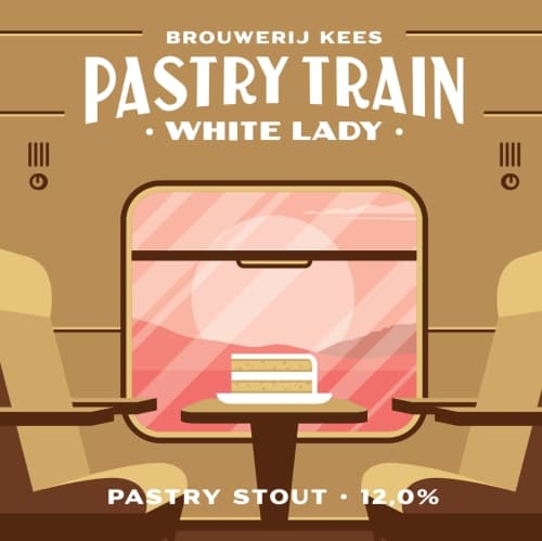 Pastry Train White Lady