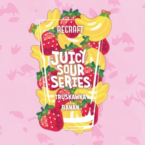 Juicy Sour Series Truskawka & Banan