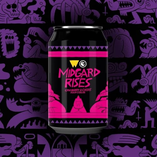 Midgard Rises Cranberry Cassis Sour
