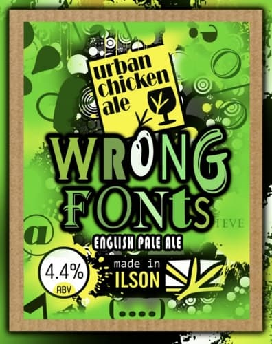 Wrong Fonts