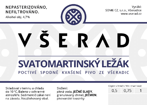 Svatomartinský ležák 12%