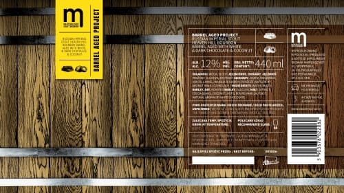 Barrel Aged Project: White & Dark Chocolate & Coconut RIS Heaven Hill BA
