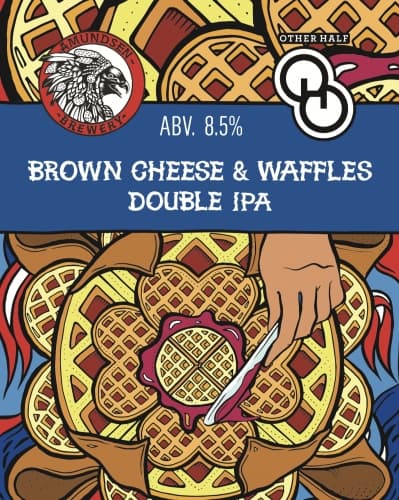 BROWN CHEESE & WAFFLES