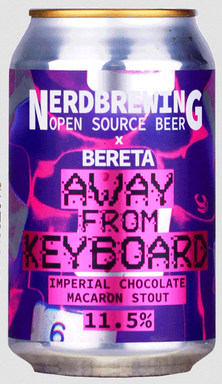 Away From Keyboard Imperial Chocolate Macaron Stout