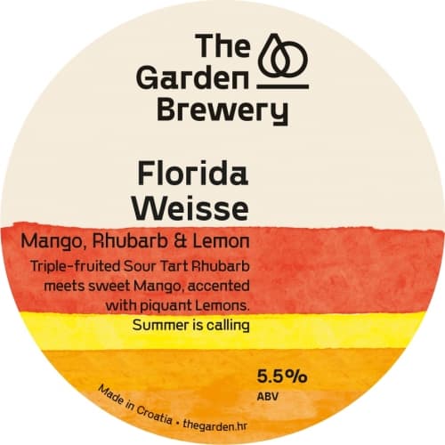 Florida Weisse Mango, Rhubarb & Lemon