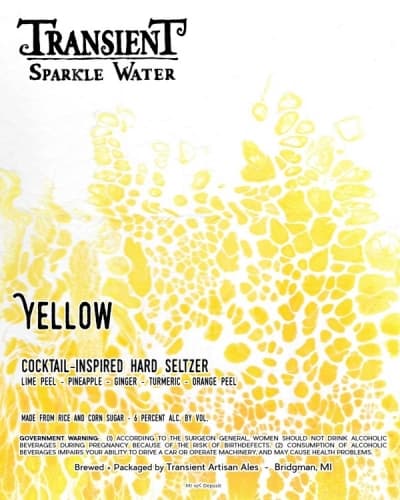 Sparkle Water Yellow