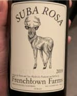 North Yuba Suba Rosa Syrah