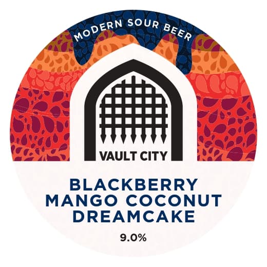 Blackberry Mango Coconut Dreamcake