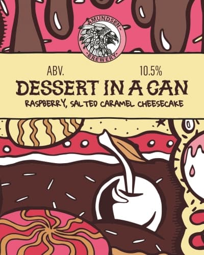 Dessert In A Can - Raspberry, Salted Caramel Cheesecake