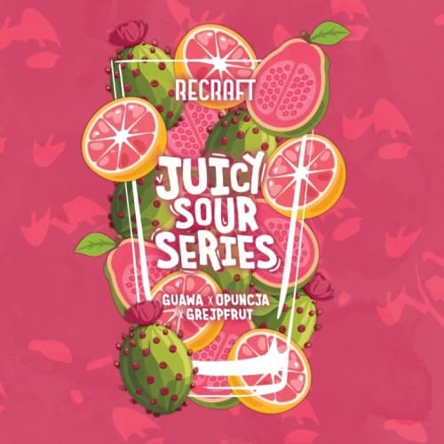 Juicy Sour Series: Guawa x Opuncja x Grejpfrut