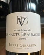 Vosne-Romanée Les Hauts Beaumonts