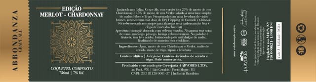Abbondanza Merlot / Chardonnay
