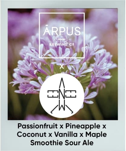 Ārpus x Elmeleven Mango x Passionfruit x Pineapple x Coconut x Vanilla x Maple Smoothie Sour Ale