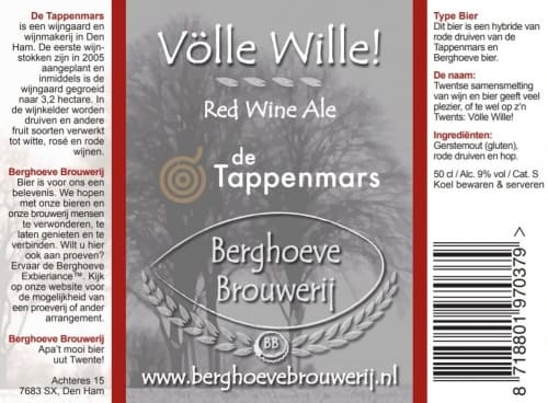 Völle Wille! - Red Wine Ale