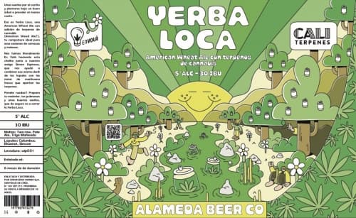 Yerba Loca American Wheat Con Terpenos De Cannabis!