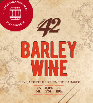 Barley Wine C/ Damasco - Oak Aged