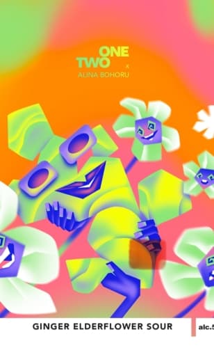 OneTwo x Alina Bohoru - Elderflower Ginger Sour