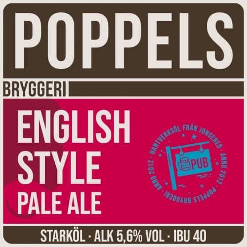 English Style Pale Ale