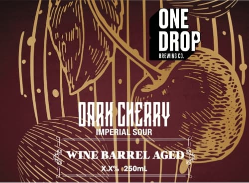 Dark Cherry Imperial Sour // Wine Barrel Aged 2021