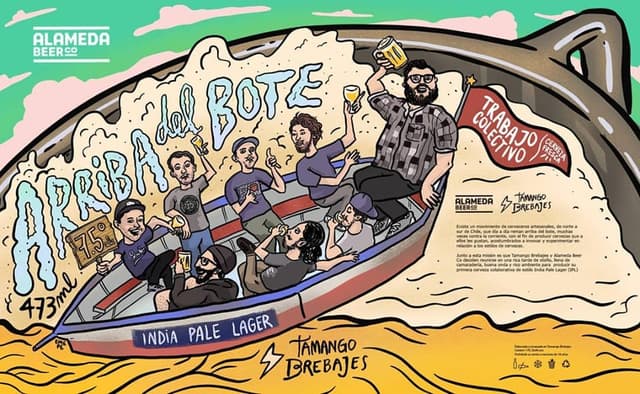 Arriba Del Bote India Pale Lager