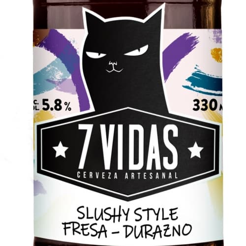 SLUSHY STYLE - FRESA Y DURAZNO